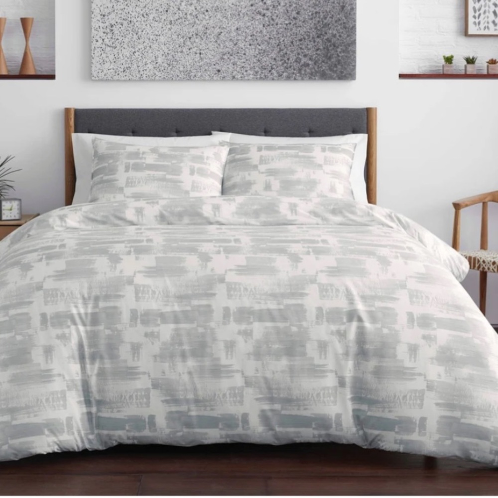 City Scene Aria Duvet Cover Set - Reversible - KING -